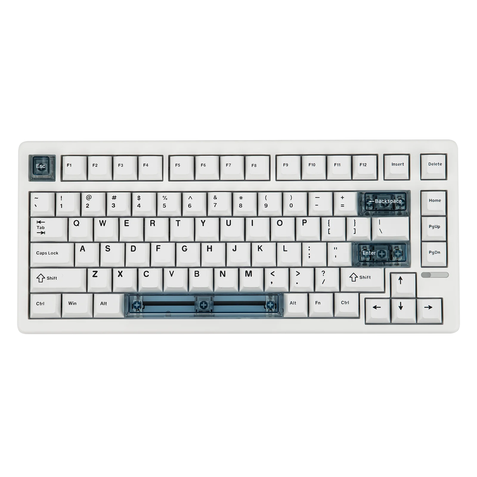 EPOMAKER HE80 75 % US-QWERTY-Layout, Hot-Swap-cremige Dichtung, kabelgebunden, Hall-Effekt, magnetische mechanische Tastatur, DKS SOCD für PC/Mac