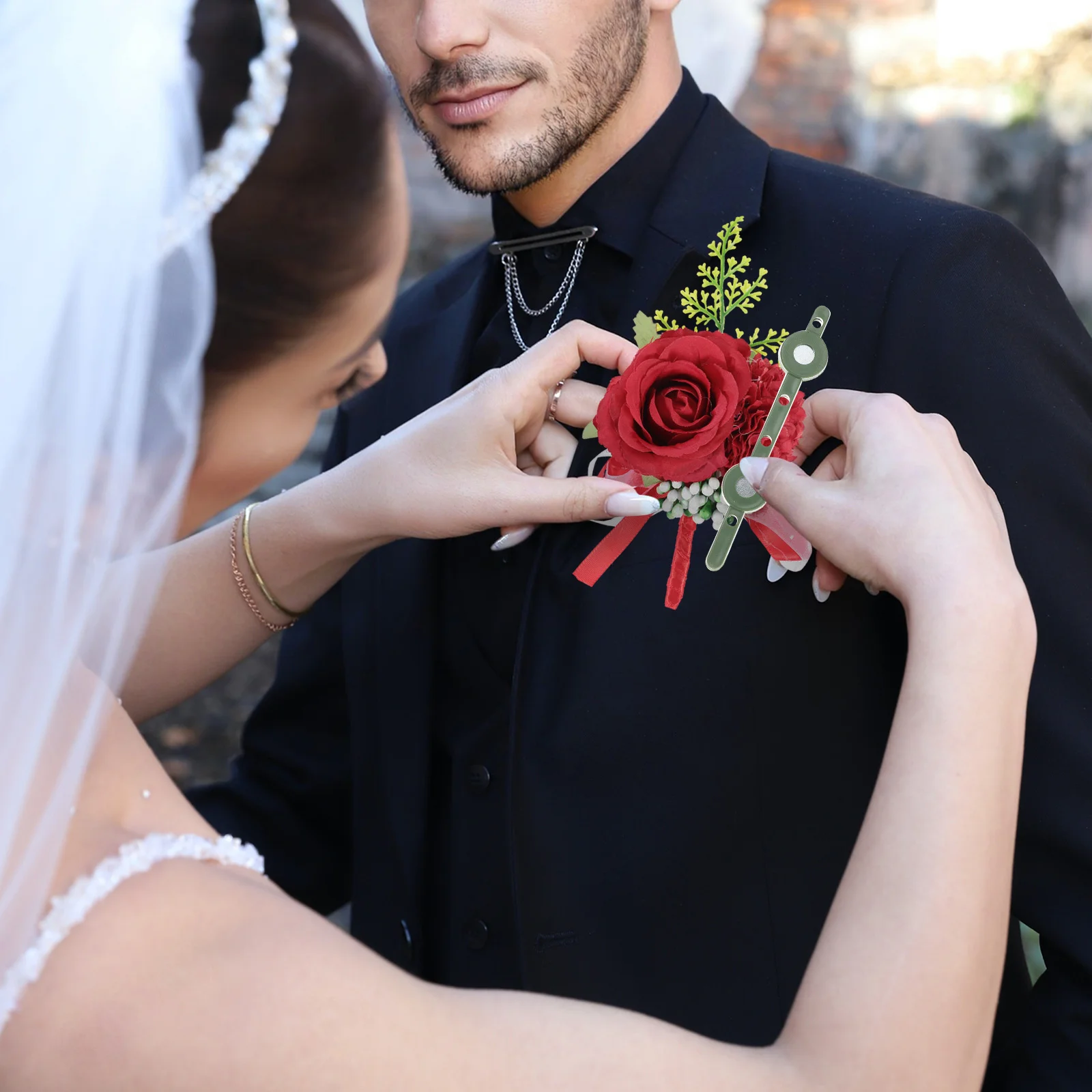 

30 Pairs Magnetic Corsage Clips Strong Magnet Pin Wedding Flower Brooch Boutonniere Holder Jewelry Accessories