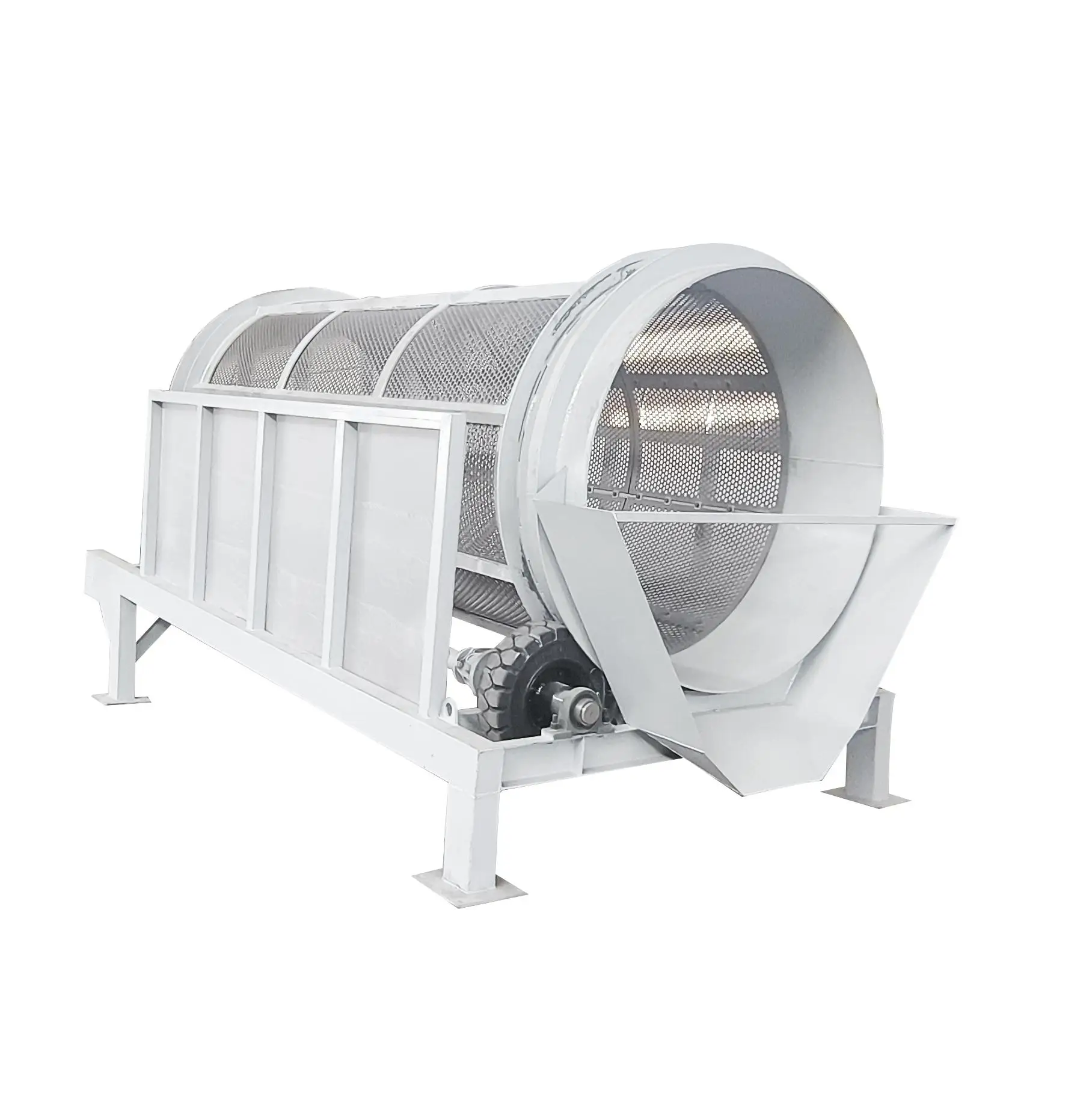 

Rotary Rotaspiral Drum Trommel Screen Sand Rotary Drum Filter Screen Used for Sieving Size of Mineral Particles