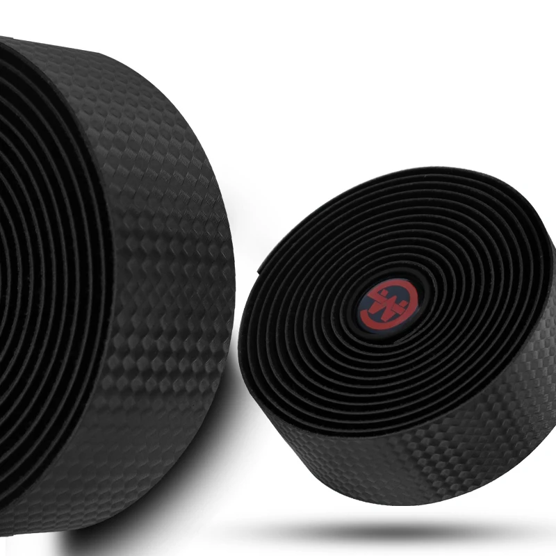 MAGICBROS الكربون الملمس الطريق دراجة شريط الشريط الدراجات الملحقات لينة مريحة التفاف قبضة حزام الطريق دراجة المقود الشريط