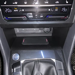 Car wireless charger mobile phone charger fast charging holder charging pad for VW Tiguan MK2 Tiguan Allspace Tharu 2017-2021