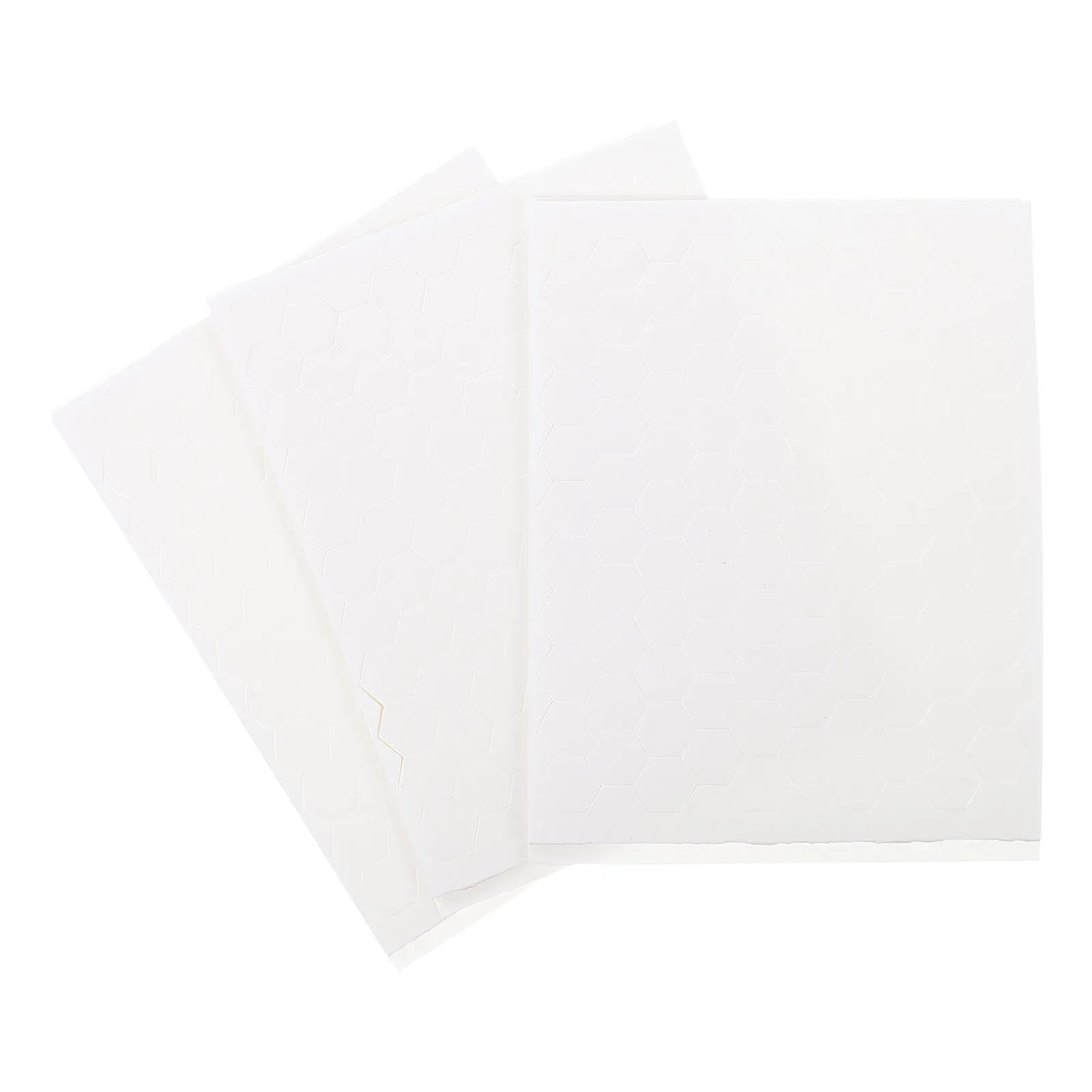 

100pcs 3 Sheets Double Sided Foam Adhesive Tape Strong Sticky Patches For Diy Crafts Fixing Decorations Hexagon Glue Stickers