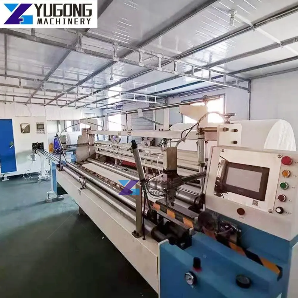 High Quality Tissue Paper Production Line Tissue Paper Making Machine Kitchen Toilet Paper Towel Rewinder Machine