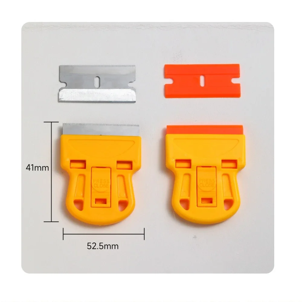 مسمار الفن مكشطة الفرنسية مانيكير ختم مع مكشطة للإزالة تنظيف مجرفة الغراء ملصقات أدوات لمسمار الفن اكسسوارات