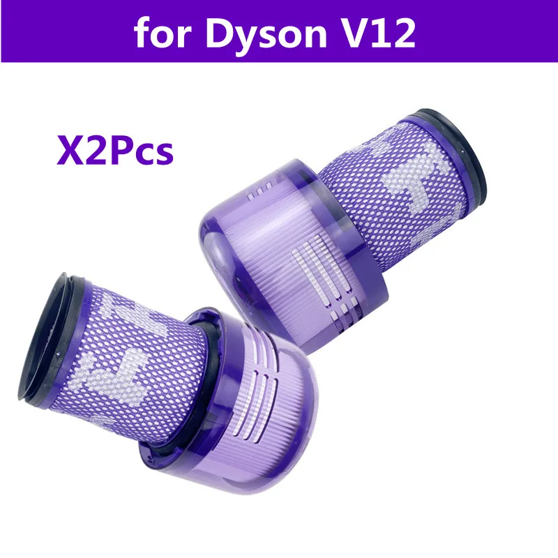 Washable Hepa Filter Unit Replacement Spare Parts for Dyson V12 Cordless Vacuum Cleaner  Accessories Kits  Detect Absolute Extra