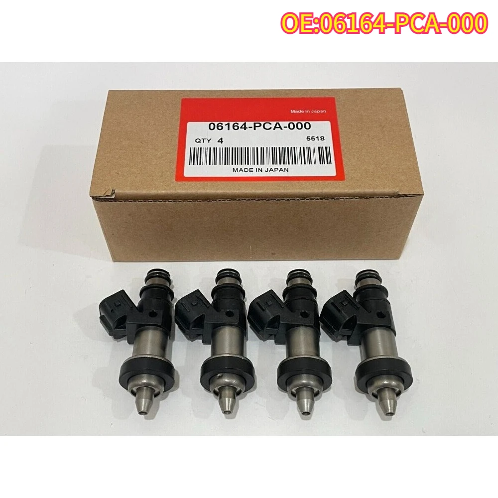 

High quality New For 4pcs 06164-PCA-000 Honda CRV CR-V 1999 2000 2001 2.0L 06164PCA000 06164 PCA 000 Fuel Injectors Nozzle