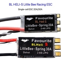 1pcs/4pcs Little Bee BLHELI-S 20-30A Brushless ESC 2-6S Supports DSHOT Oneshot42 OneShot125 Multicopter FPV QAV250 220 280FPV