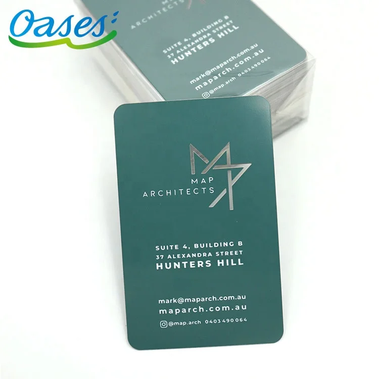 Aangepaste query Aangepaste gepersonaliseerde matte zijde afdrukken visitekaartje metaal