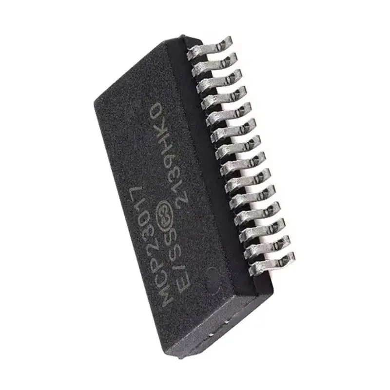 1-5pcs MCP23017-E/SS SSOP28 MCP23017T MCP23017 MCP23 16-bit I/O Expander with Serial Interface chip