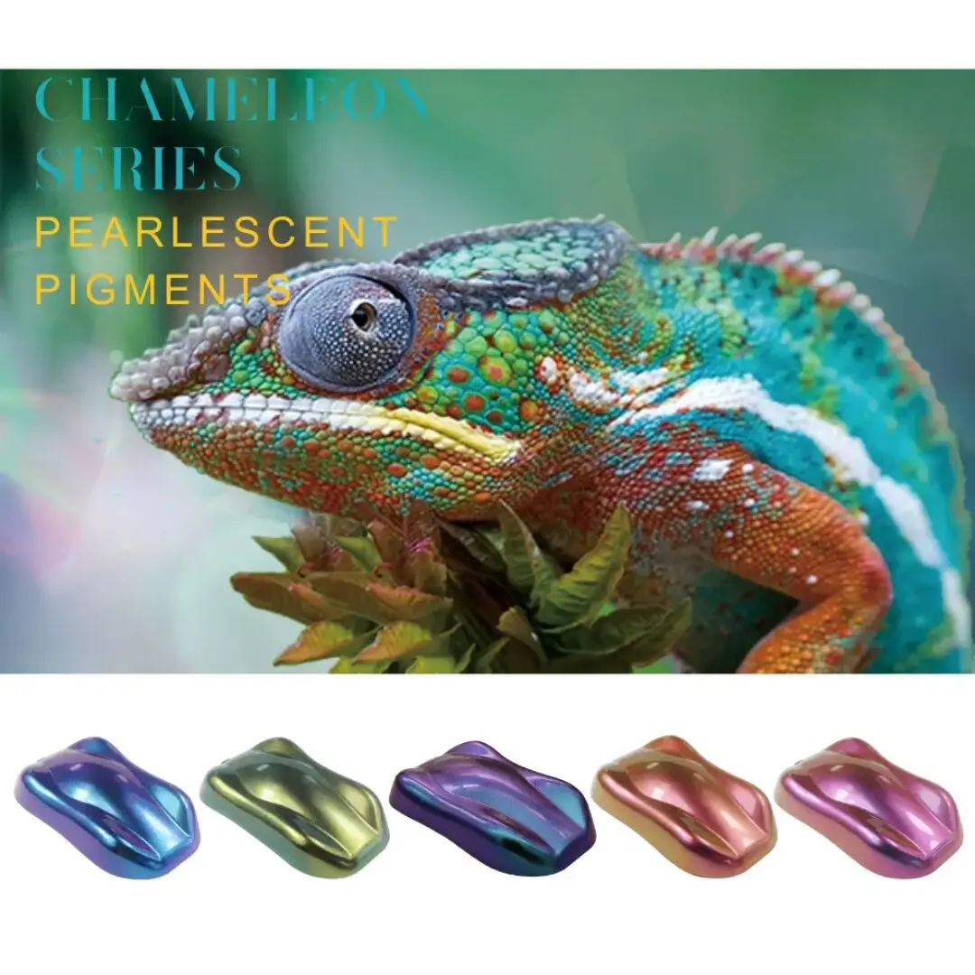 25g Rainbow White Chameleon Paint Pigment Powder Color shifting Pearl Pigment For Car Paint/Epoxy Resin/Tumbler/Candle Making