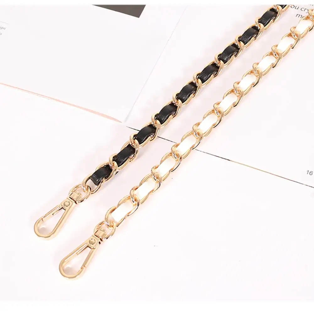 Metal Purse Chain Strap Leather Bag Replacement Accessory Shoulder Handbag Chain for High End Designer Tote