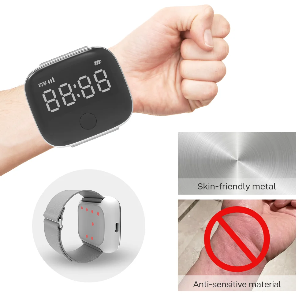 Blood Irradiation Intravenous Laser Therapy Smart Watch For Sugar Diabetes Headache Brain Infarction Treatment