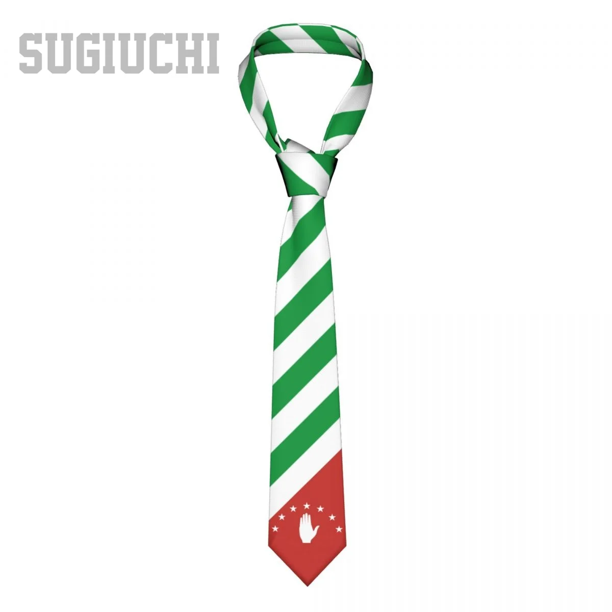 Republic Of Abkhazia Flag Emblem Men Women Neck Ties Casual Plaid Tie Suits Slim Wedding Party Business Necktie Gravatas