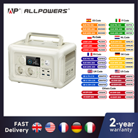 ALLPOWERS R600 Portable Generator 299Wh 600W Powerstation with AC Outlets LiFePO4 Battery for Home Tents Outdoor RV Camping