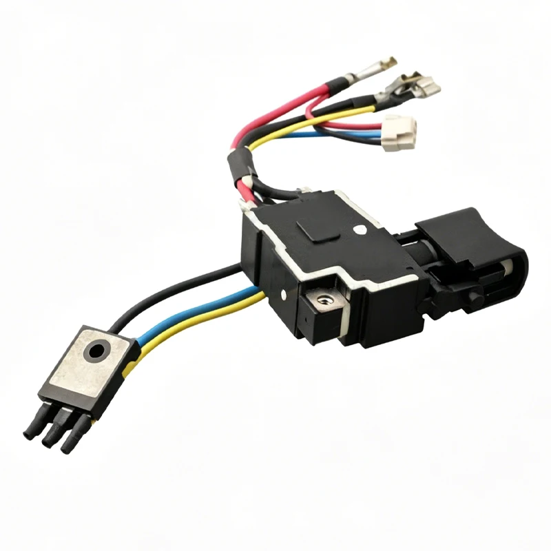 Cordless Drill Part 650724-4 Switch For Drill Repair Black Finish Precise Fitment Easy Installation Compact Design