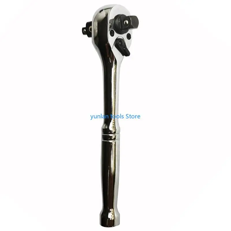 

50LB 3 in 1 Ratchet Wrench 1/4-inch 3/8-inch 1/4-inch Reversible Ratchet Spanner Universal Multifunction Wrench 18cm/6inches
