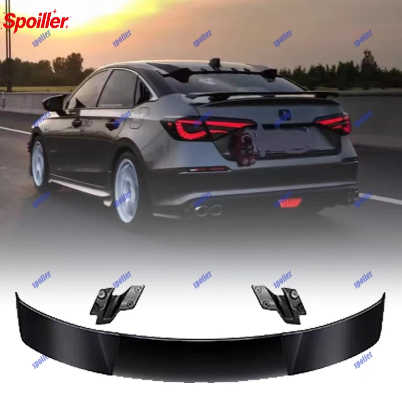 

Suitable for Honda's eleventh generation Civic dedicated modification, rear trunk, spoiler, high-quality fixed wing