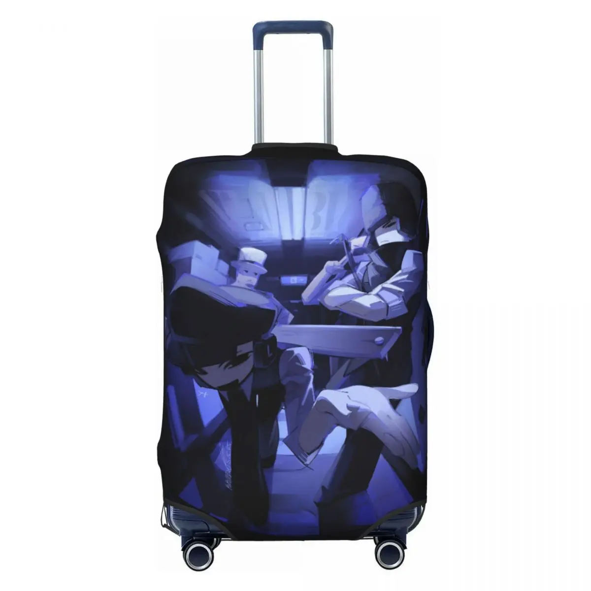 Mafialings Forsaken Suitcase Cover Strectch Cruise Trip Protection Luggage Supplies Holiday