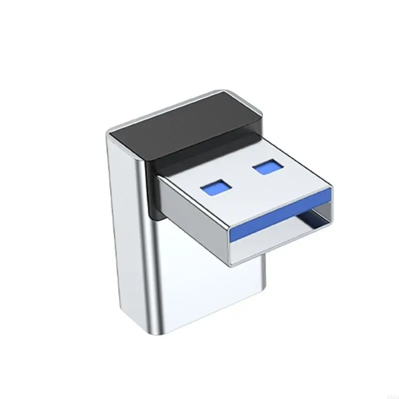 محول KXRB USB بزاوية قائمة 90 درجة ذكر إلى أنثى موصل مقرنة