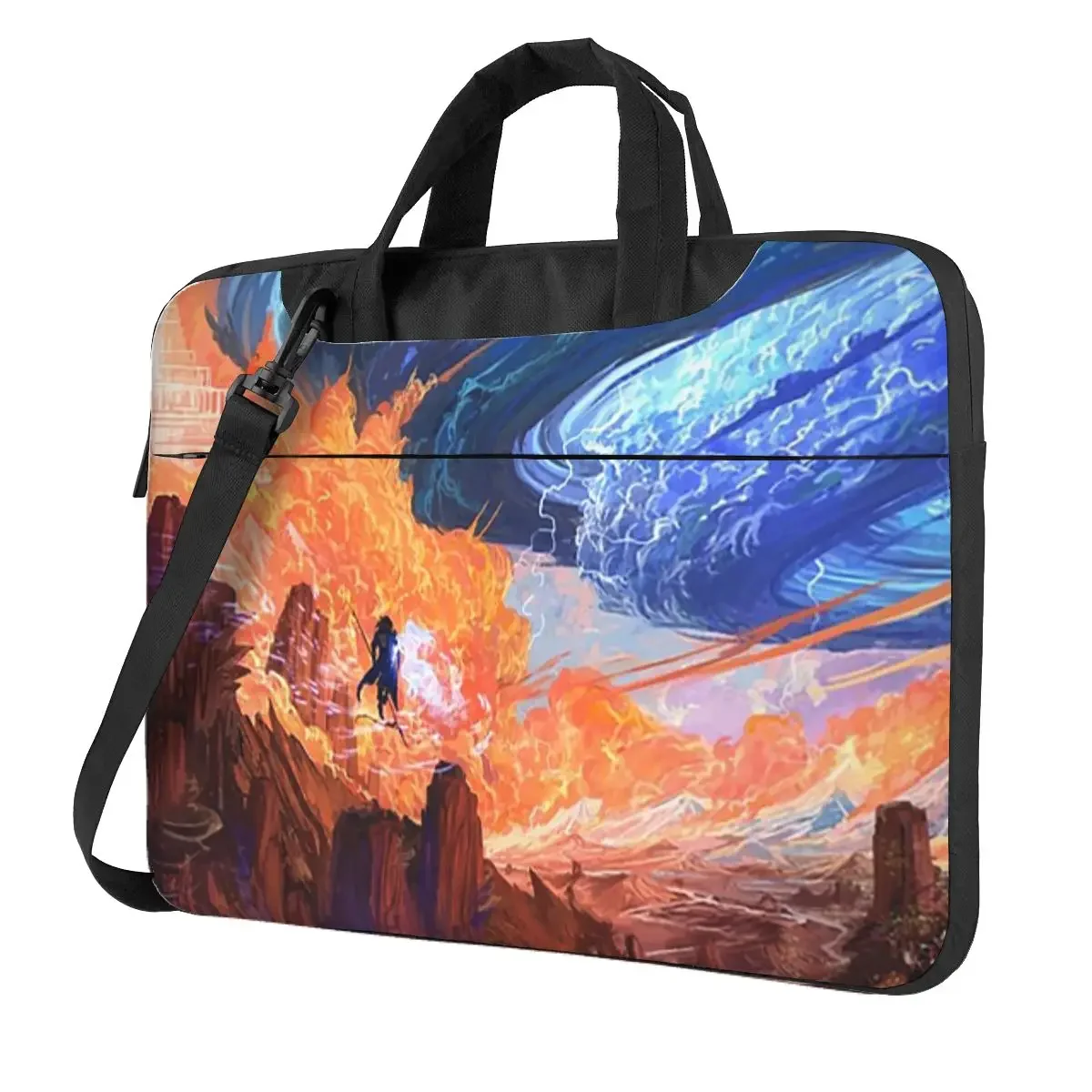 

Between Storms Crossbody Laptop Bag Case Computer Bag 13 14 15.6 Inch Notebook Pouch for Macbook Pro Lenovo