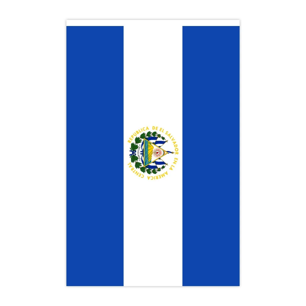 SKY FLAG salvador bunting flags 14x21cm 20pcs/lot el salvador String flags Pennant Banner Festival Party Holiday for decor