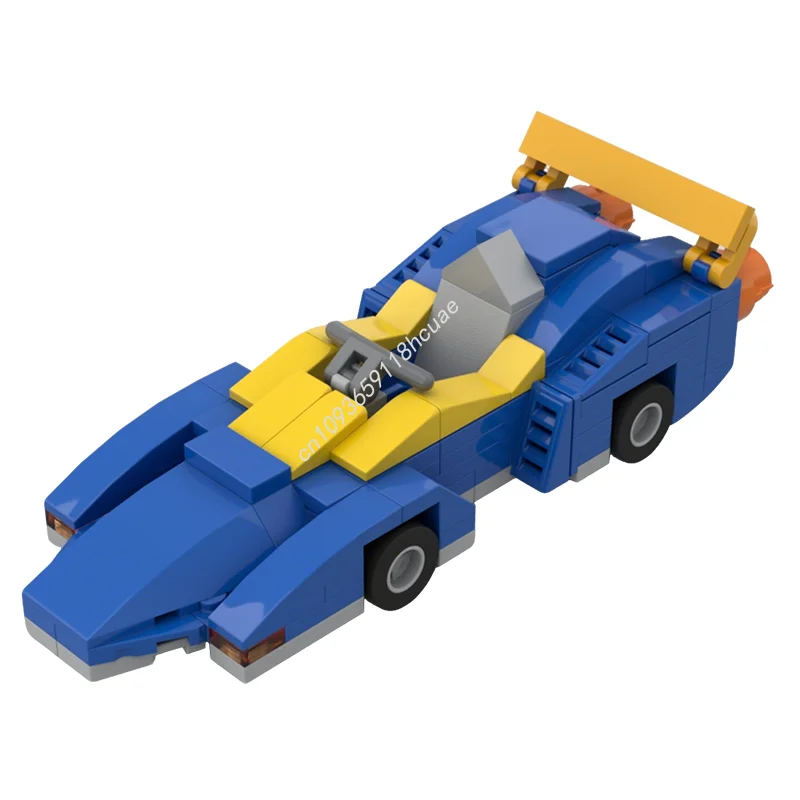

156pcs MOC Blue Devil Sonic The Hedgehog Model Building Blocks Architecture Christmas Gifts Toys Education Brick Idea Kids
