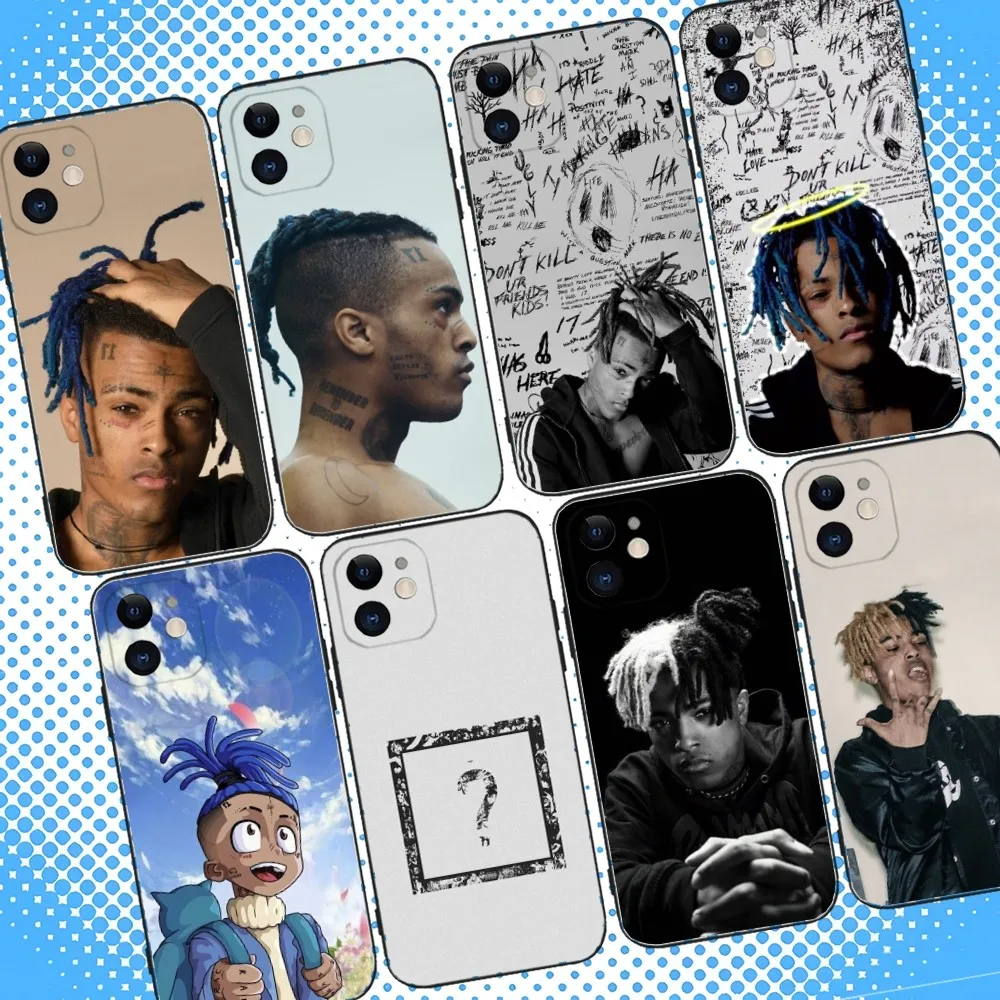 

X-XXXTENTACIONS Skins Phone Case For iPhone 16,15,14,13,12,11,Pro,Max,Plus,X,XS,XR,SE,8,7,Mini,Soft Silicone Black Case