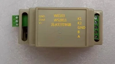 MODBUS RS485 RGB LED Controller Full Color WS2811 Pipeline Light Dimmer