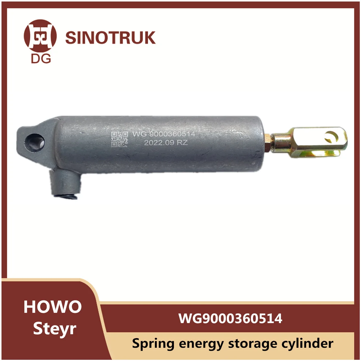 Spring energy storage cylinder (VOSS) WG9000360514 For SINOTRUK HOWO Steyr middle axle differential lock power  differential