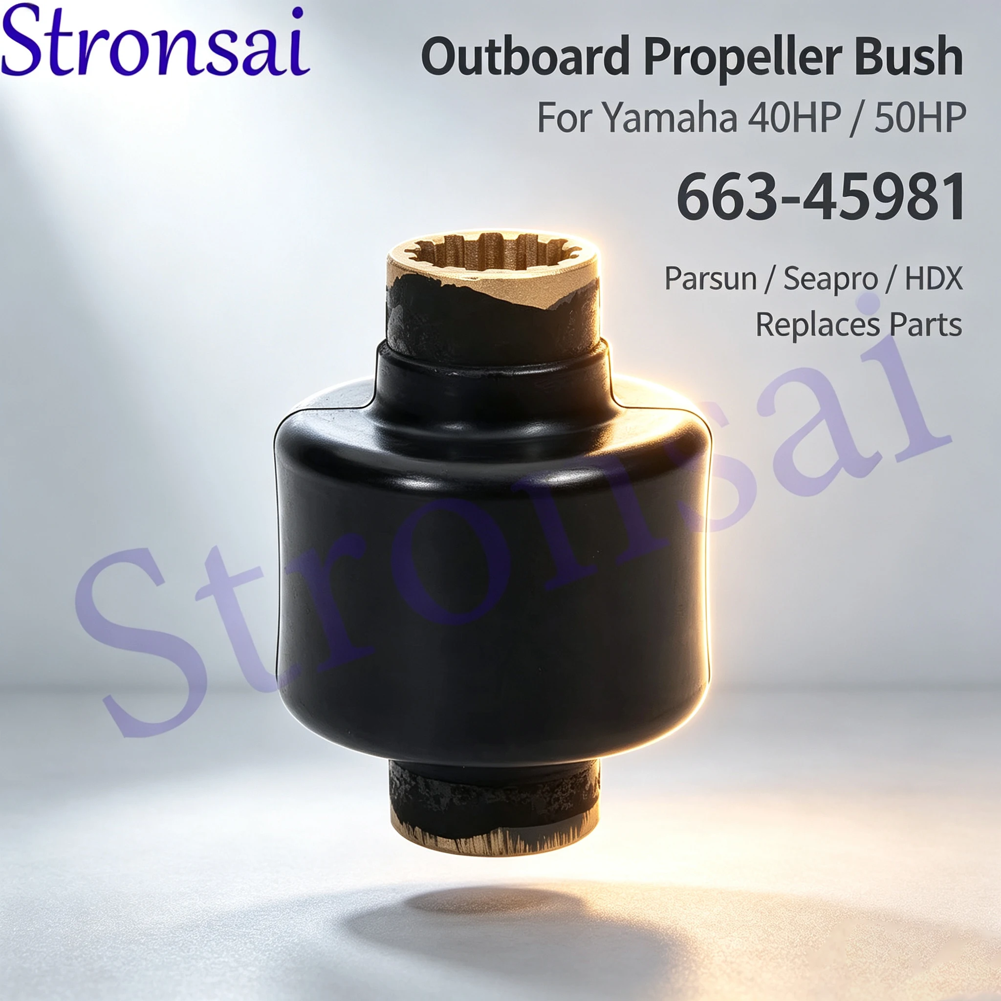 Outboard Propeller Bush 663-45981 For Yamaha 40HP 50HP Parsun Seapro HDX 663-45981-0 66345981 Replaces Parts