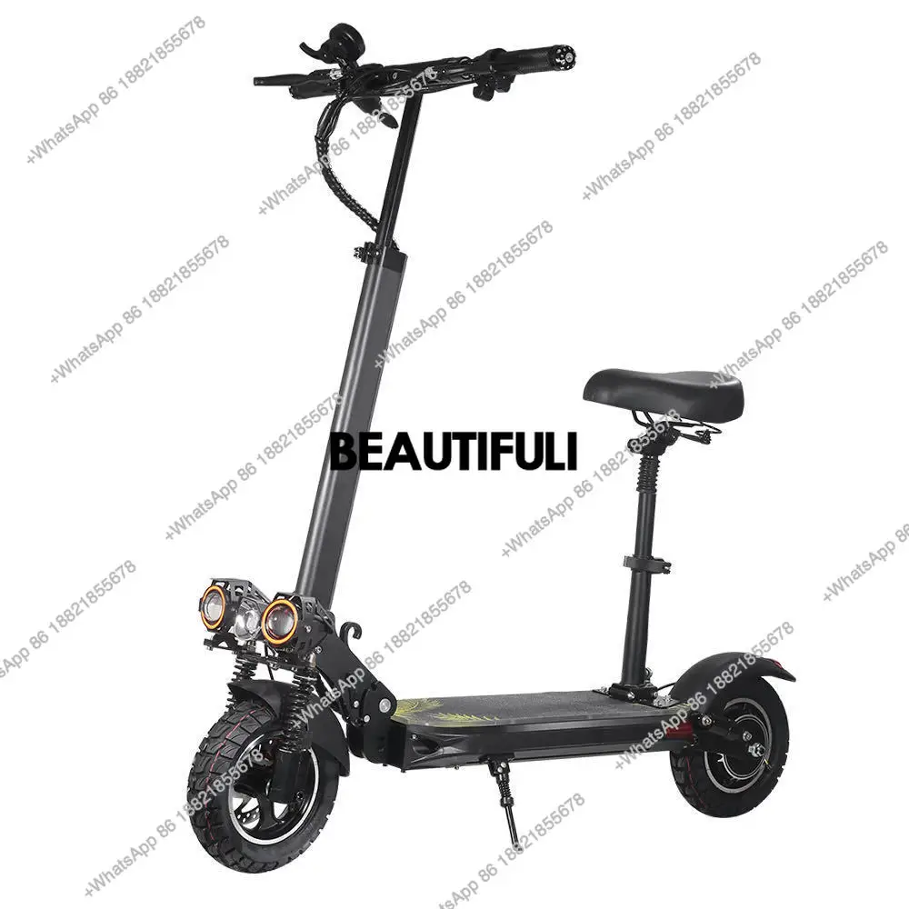 Changbu new electric scooter battery life shock absorption high power off-road folding adult electric vehicle