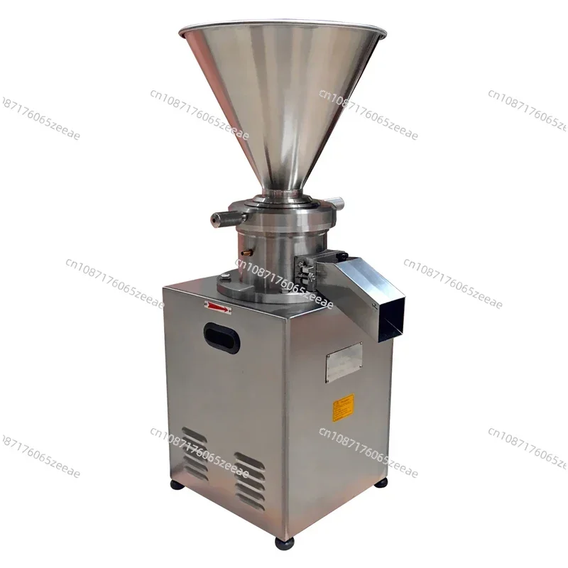 200-1500kg/h JMC80 Vertical Colloid Mill Food Emulsification Grinding Chocolate Pepper Almond Sesame Peanut Butter Machine