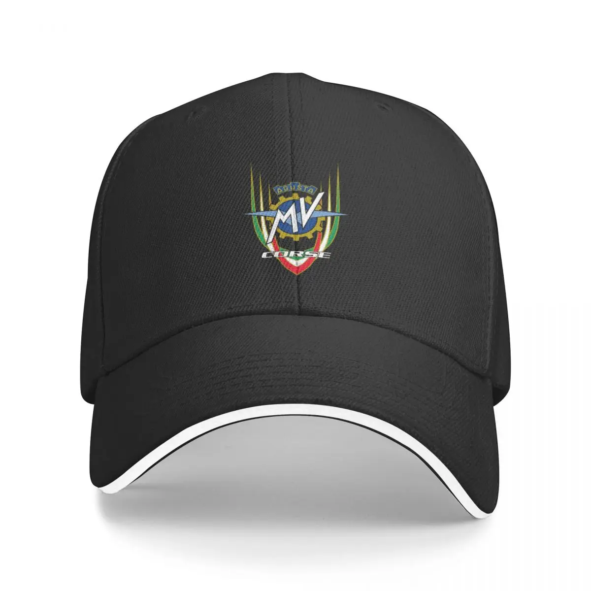 Italian MV AGUSTA Cap Unisex Outdoor Motro Racing Dad Hat Sun Caps Sun Caps Adjustable Polyester Baseball Caps Summer