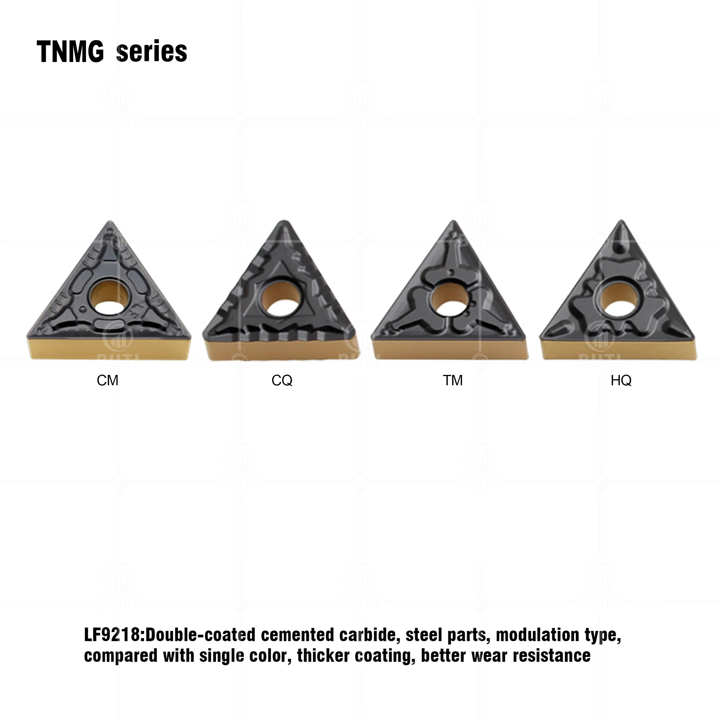 Imagem -05 - Deskar 100 Original Tnmg160404 Tnmg160408 Tnmg160412 tm cq hq pm R-s L-s Lf9218 Cnc Torno Cortador Ferramenta Carboneto Insere para Aço