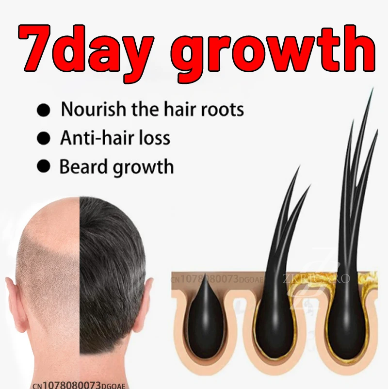 

Just one drop, see hair in 7 days