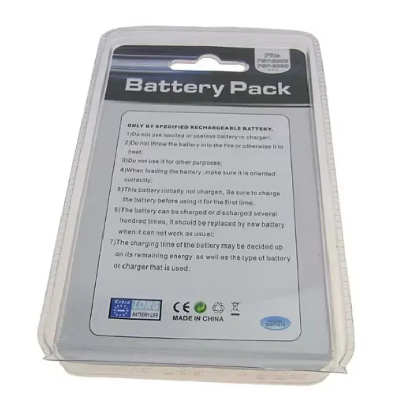 2400mAh 3600mAh 3.6V Rechargeable  Lithium-ion Battery Pack for PSP1000 PSP2000 PSP3000 Console Controller Gamepad