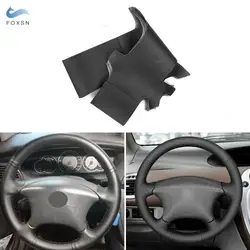 Car Steering Wheel Cover Black Trim For Citroen/CITROËN Xsara Picasso 2001-2010 Berlingo 2003-2008 C5 2001-2006 Peugeot Partner