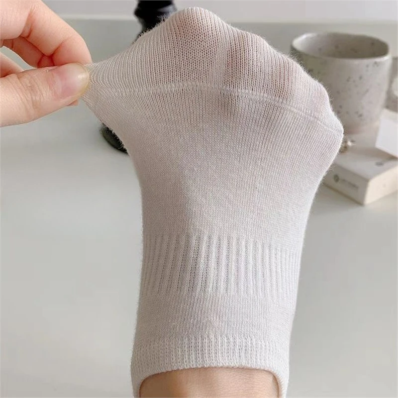10 Pairs of Women's Summer Thin Socks, Anti-slip, No Heel Slipping, Invisible Socks, Ins, Easy-matching, Shallow-cut