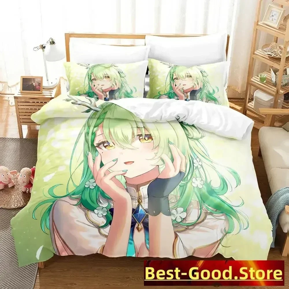 2023 Ceres Fauna Bedding Set Single Twin Full Queen King Size Bed Set Adult Kid Bedroom Duvetcover Sets Anime parure de lit Bed