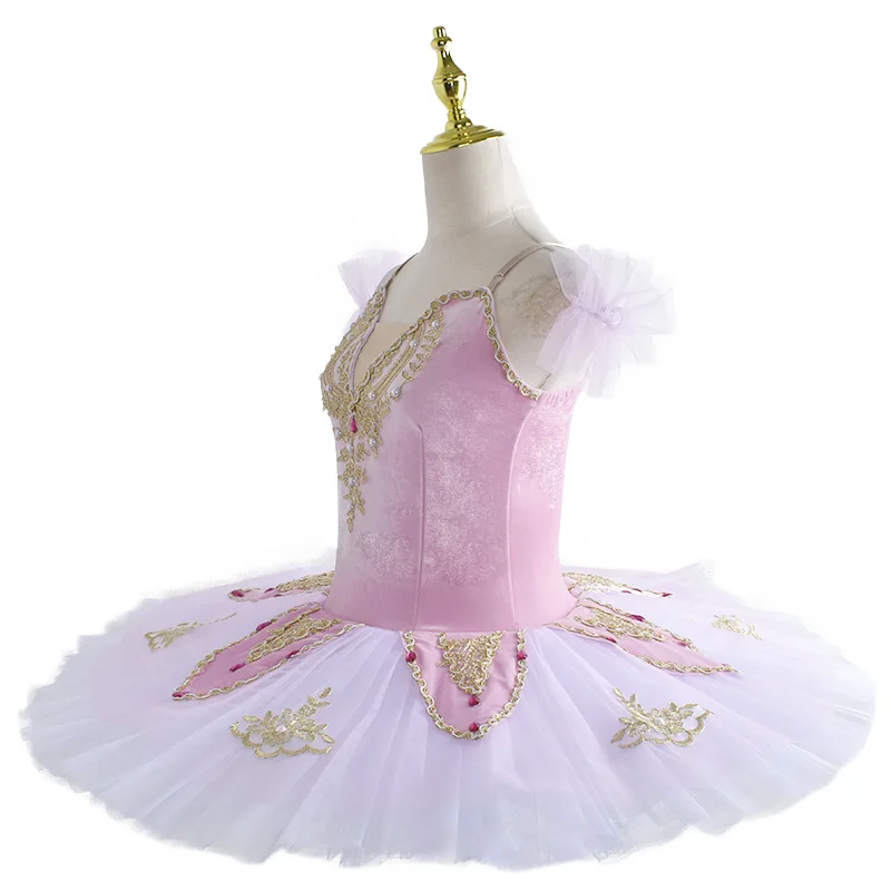 Spódnica baletowa tutu, kostium baletowy dla dzieci, kostium Łabędziego Jeziora, kostiumy do tańca brzucha dla dzieci, sukienka na występy sceniczne