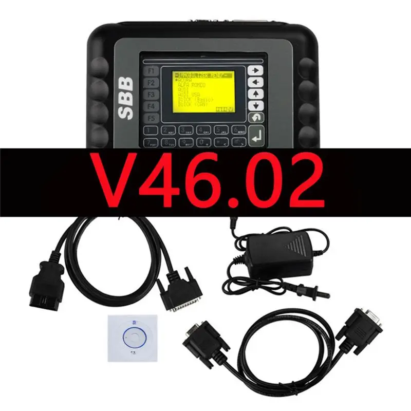 Immobilizer SBB Key Programmer Parts Accessories For Car Auto Key Maker Newest Version V46.02 Key Pro Locksmith US Plug-X67A