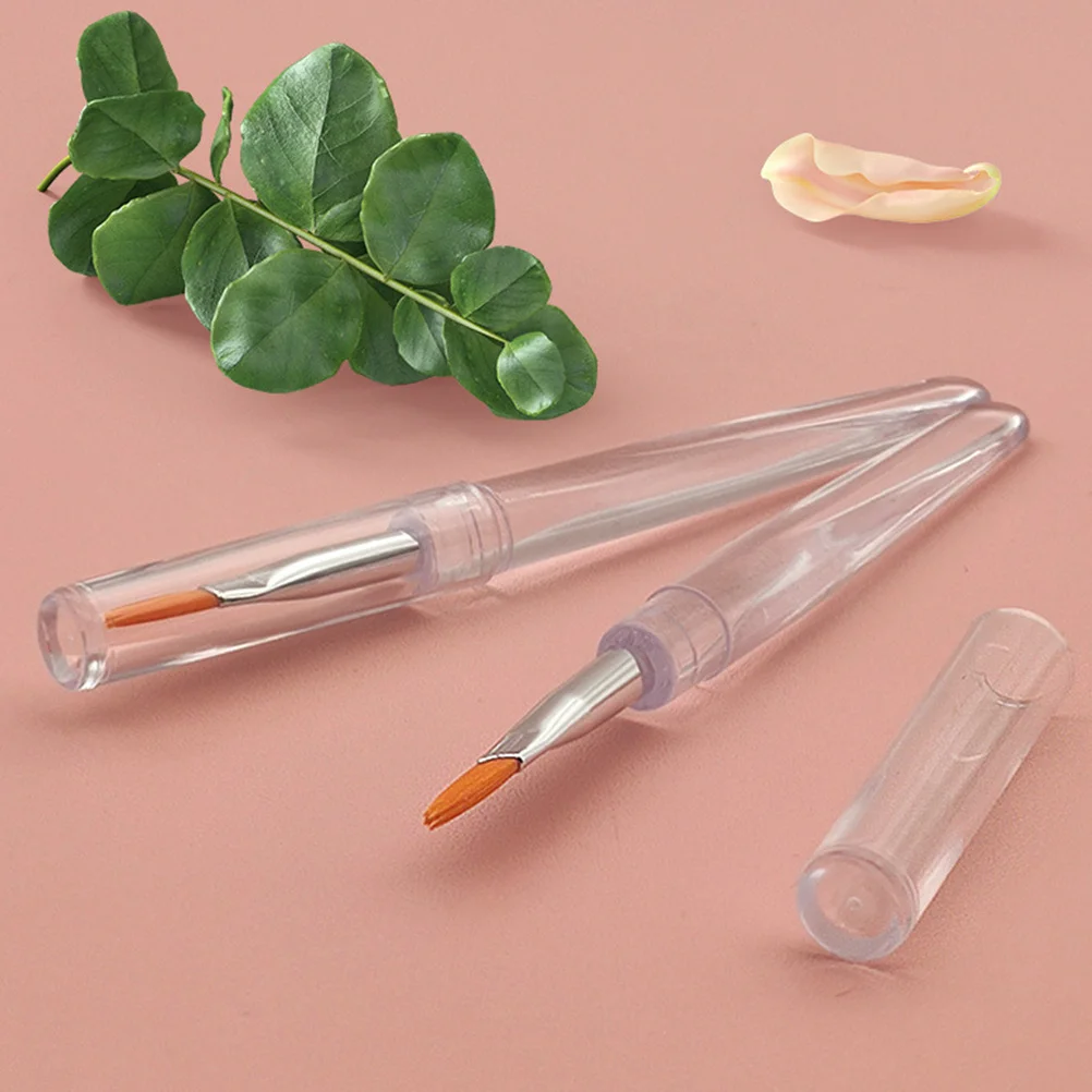 20Pcs Man-Made Fiber Lip Balm Brushes Lipstick Applicators Makeup Tools for Smooth Lip Color Precise Lines and Eyelid Use