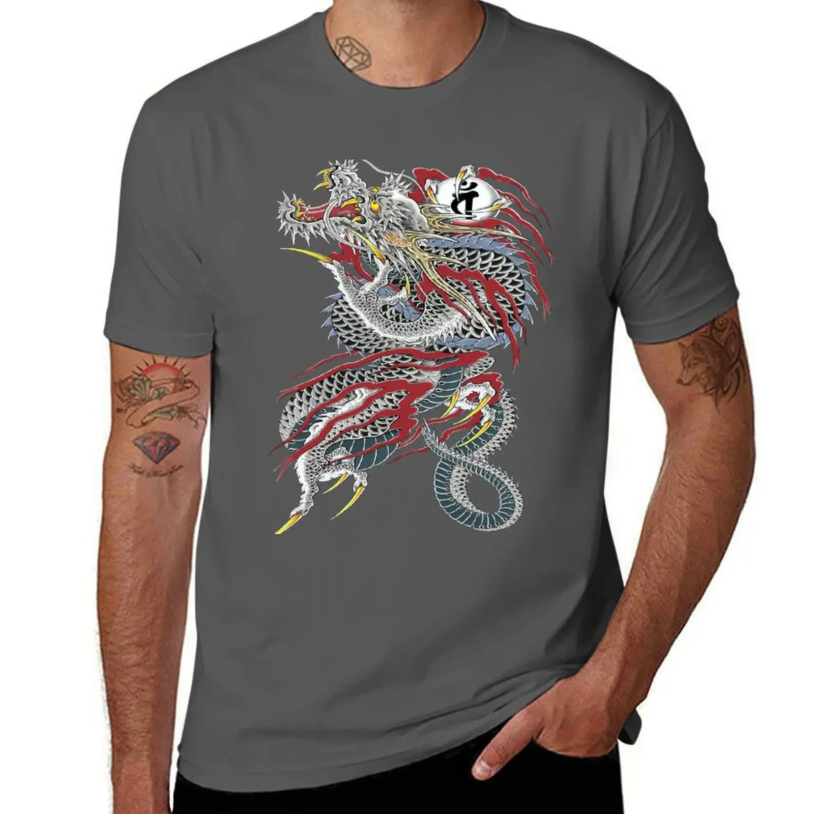 Kiryu Kazuma - Dragon of Dojima (Yakuza) T-Shirt Clothing anime tshirt korean fashion croswit shirt man shirts graphic tee men