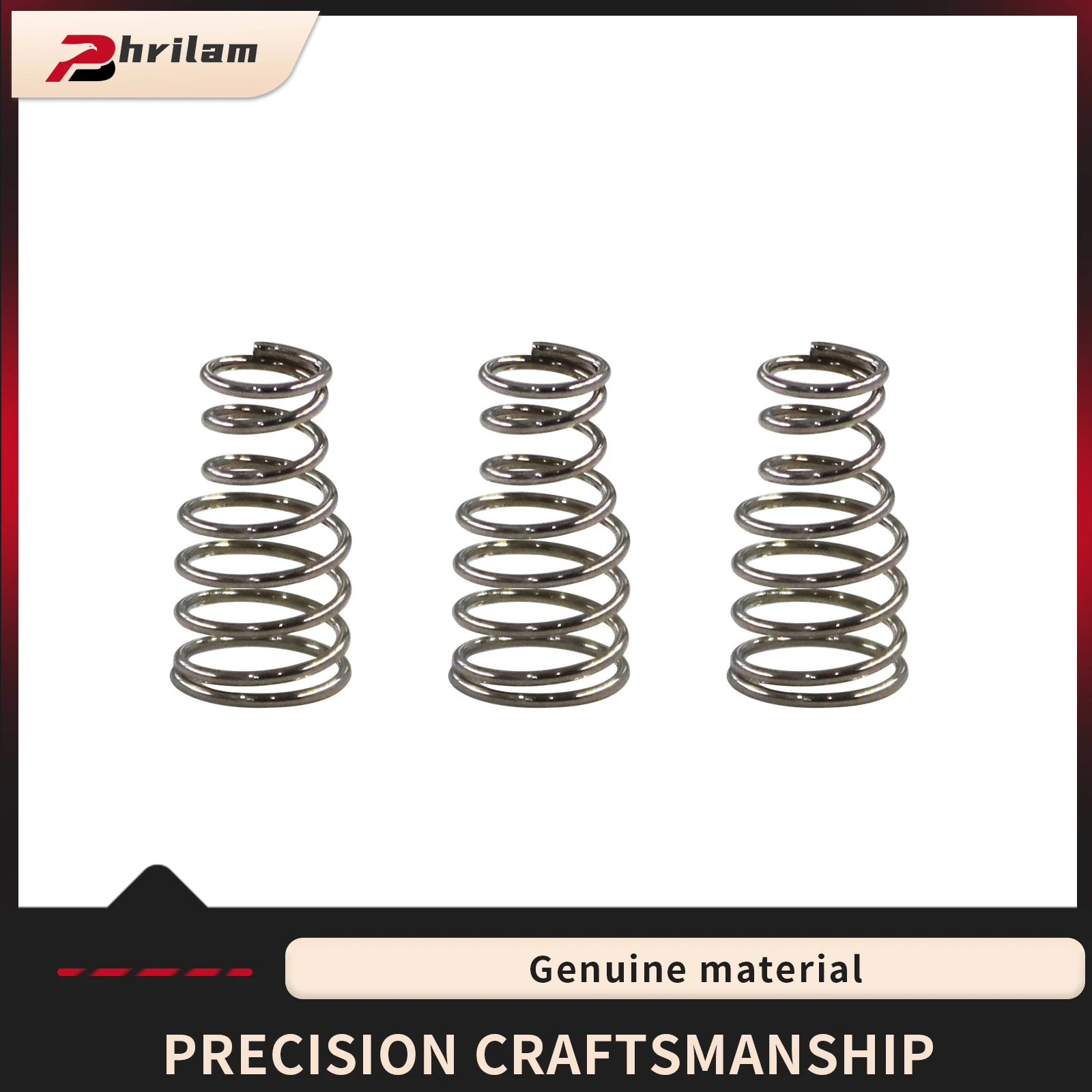 Single Coil Electric Guitar Pickup Springs 7-5.2*12.8mm, Lightweight and Durable, Easy to Install, Good Accessories