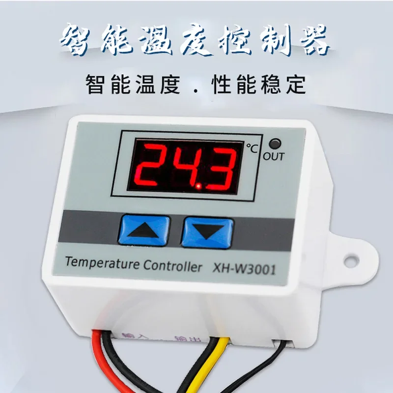 W3001 Microcomputer Digital Temperature Control Switch Incubation Number Temperature Control Meter