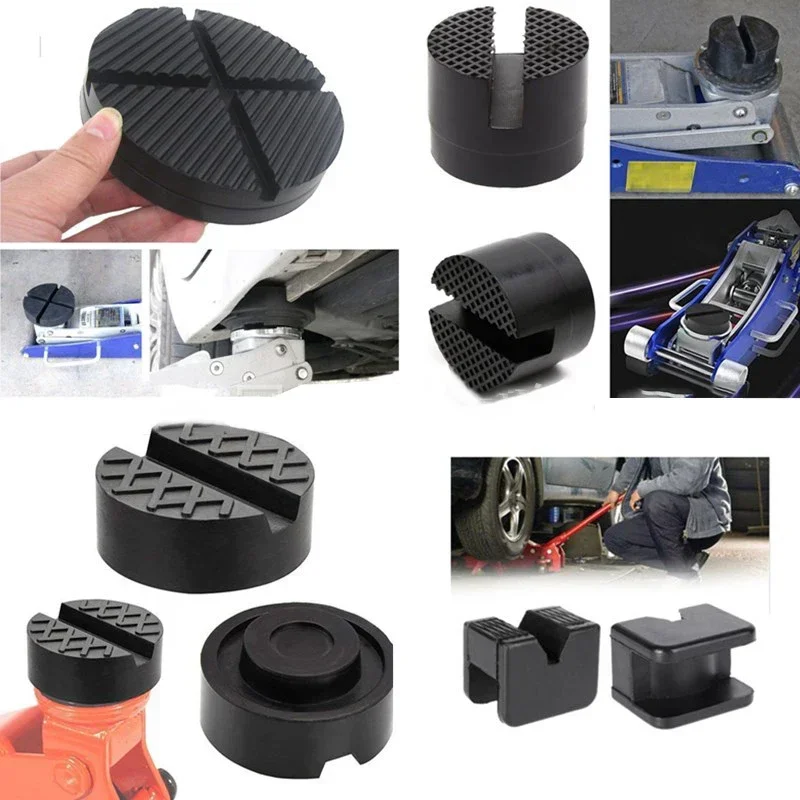 Universal Car Lift Jack Stand Automobile Rubber Pads Frame Protector Adapter Floor Slotted Tool for Lifting Plate Toyota BMW