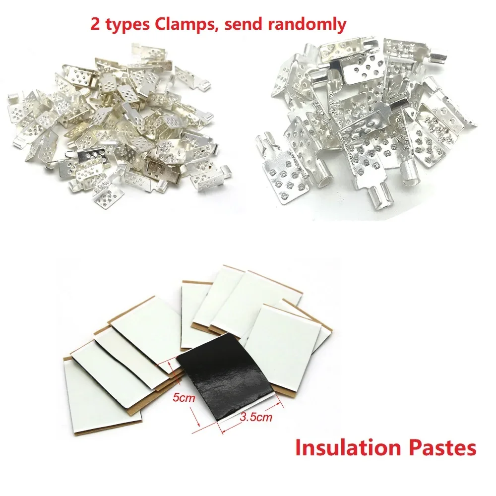 Underfloor Heating Film Accessories Clamps Special Connectors with Insulation Pastes