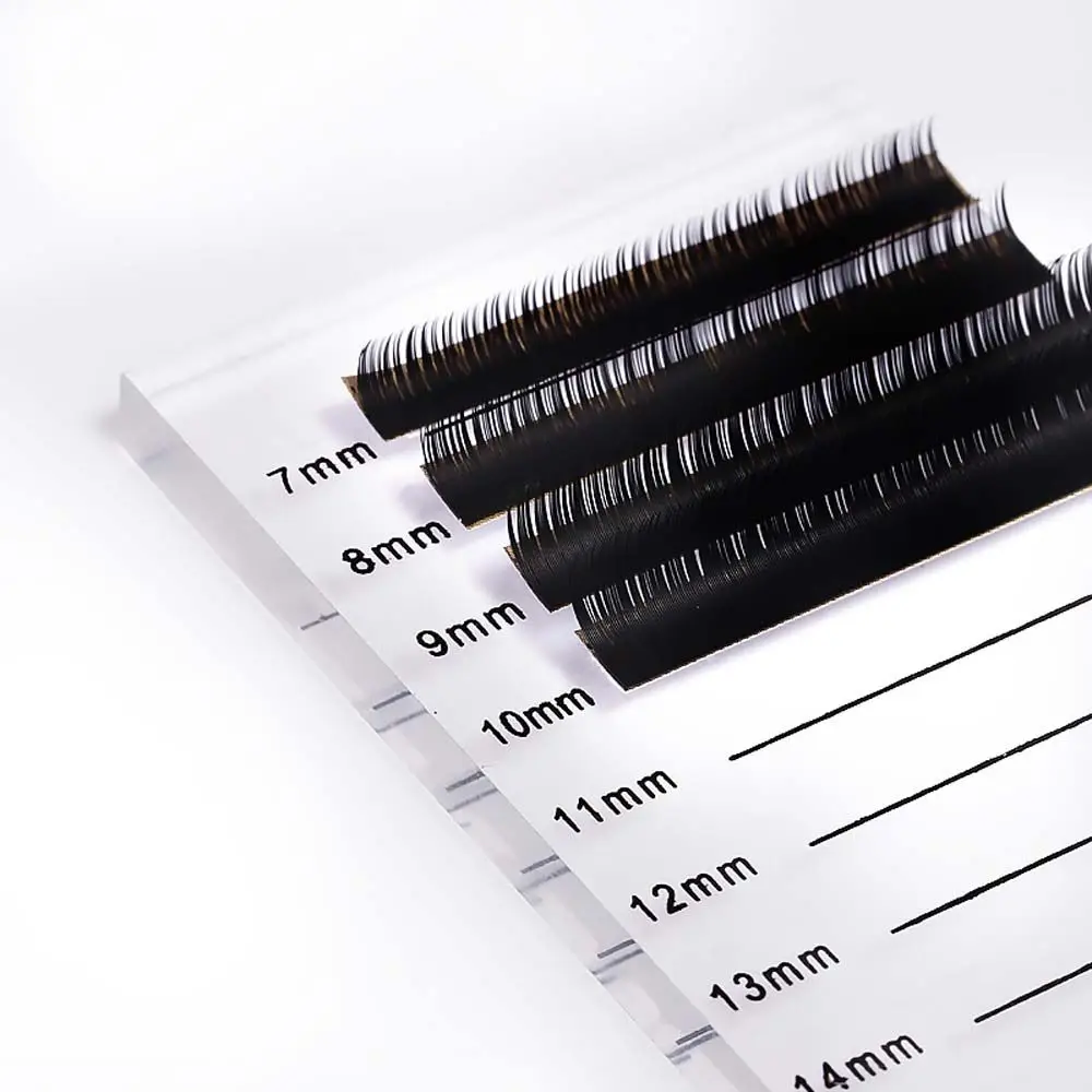 Glue Cap Eyelash Extension Shelf Eyelash Mark Pad Fake Eyelash Tray Lashes Glue Pallet Clear Eyelash Plate False Lash Tile