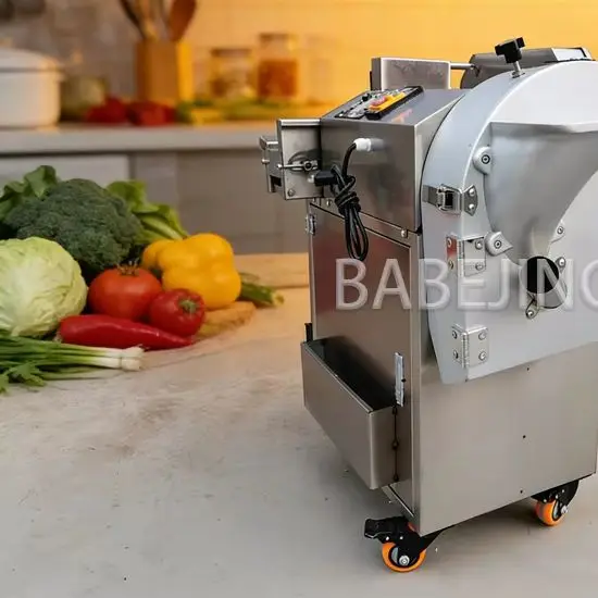 Electric Kitchen Utensils Industrial Vegetable Cutting Machine Potato And Tomato Slicer Shredder for Kitchen Use