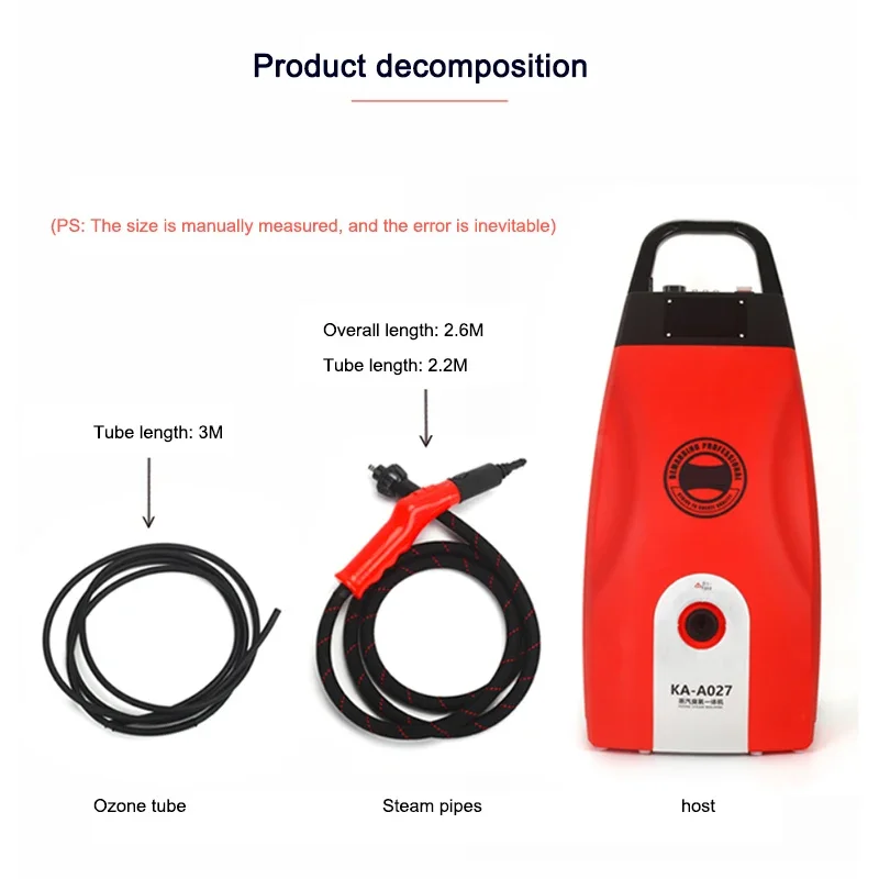 Generator pary wysokotemperaturowej Wysokociśnieniowa odkażanie sterylizacja atomizacja maszyna do dezynfekcji ozonem
